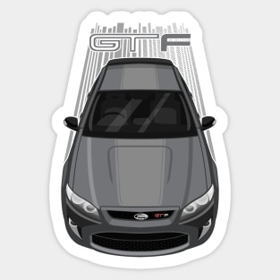 Ford Falcon GT-F 351 - Grey - Silver Stripe Sticker